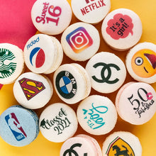 Charger l&#39;image dans la galerie, Custom Personalized Macarons (12 to 108 Macarons)
